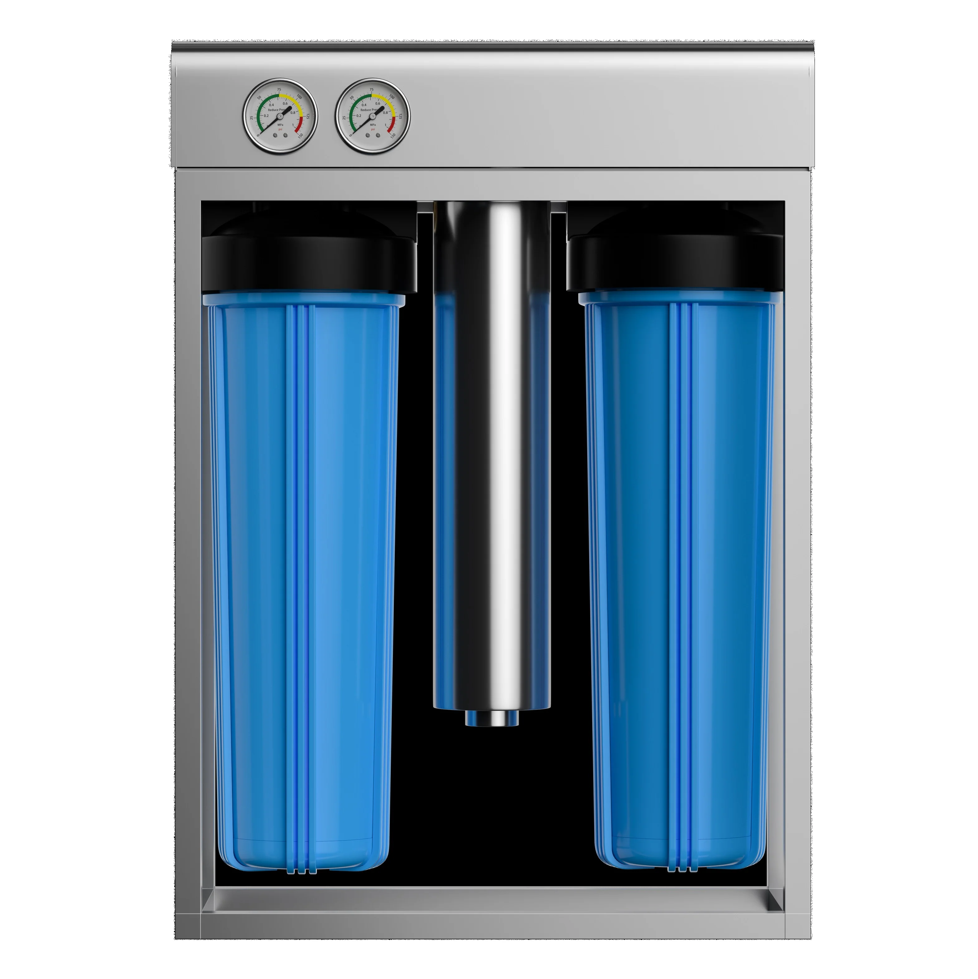 Rain Water Tank Triple Whole House Water Filter System Ultraviolet Sterilizer| WaterMark Certified | Remove Bacteria Viruses Heavy Metal Fluoride - Image 3